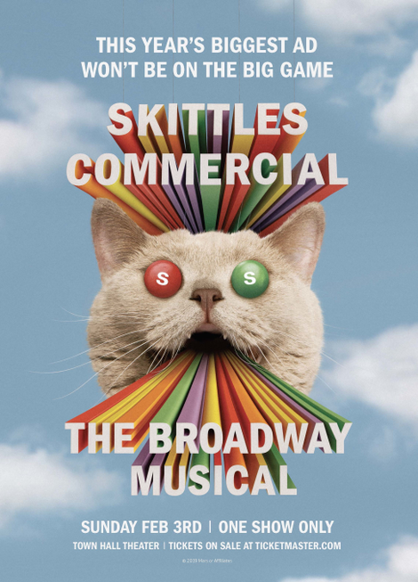 Illustration for article titled Michael C. Hall to star in one-time-only Skittles Commercial: The Broadway Musical